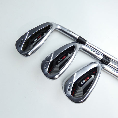 Used Ping G410 Iron Set / 6 - SW + GW / Regular Flex