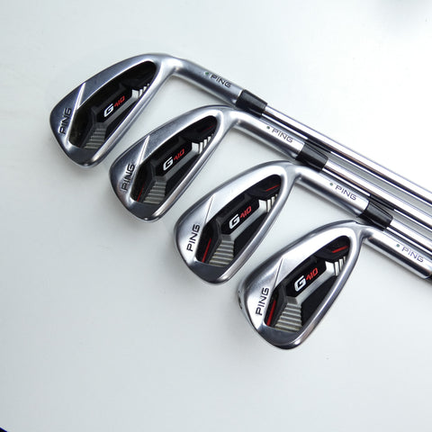 Used Ping G410 Iron Set / 6 - SW + GW / Regular Flex