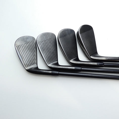 Used Titleist T150 2023 Vapor Black Iron Set / 4 - PW / Stiff Flex