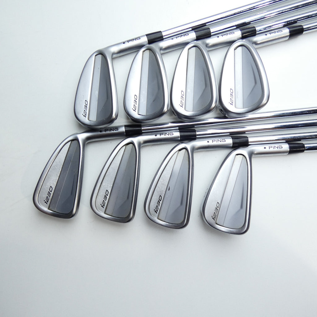 Used Ping i230 Iron Set / 3 - PW / Stiff Flex
