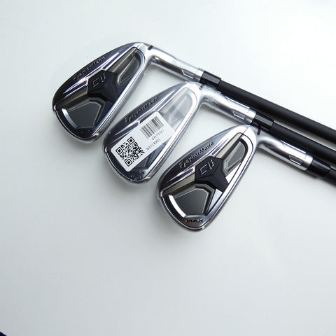 Used TaylorMade Qi Max Iron Set / 6 - PW + AW / A Flex