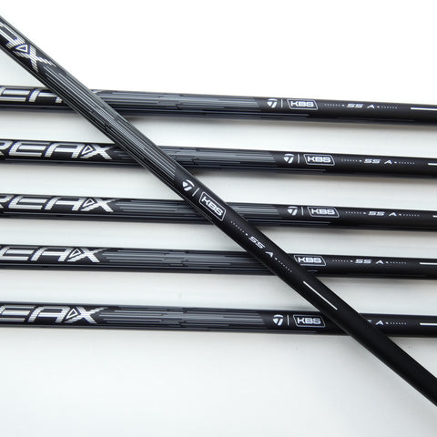 Used TaylorMade Qi Max Iron Set / 6 - PW + AW / A Flex
