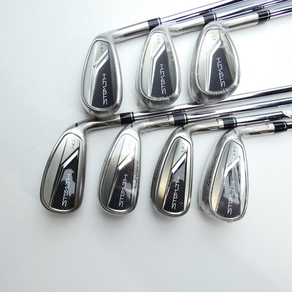 Used TaylorMade Stealth HD Iron Set / 5 - SW / Regular Flex