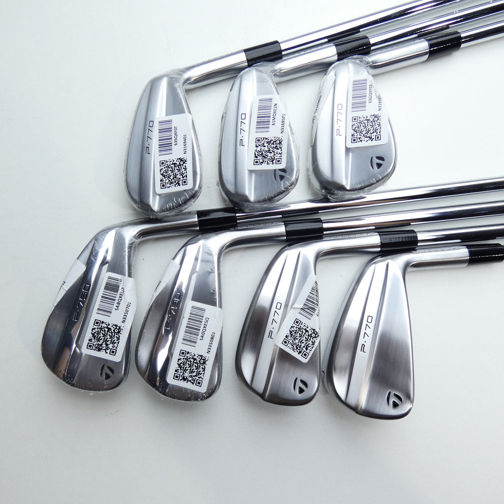 Used TaylorMade P790 2025 & P770 2024 Combo Iron Set / 4 - PW / X-Stiff Flex