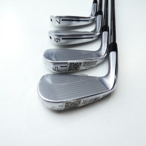 Used TaylorMade P790 2025 & P770 2024 Combo Iron Set / 4 - PW / X-Stiff Flex