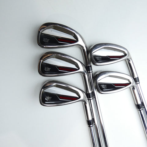 Used Wilson Dynapower Steel 2023 Iron Set / 6 - PW / Regular Flex