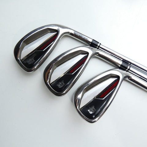 Used Wilson Dynapower Steel 2023 Iron Set / 6 - PW / Regular Flex