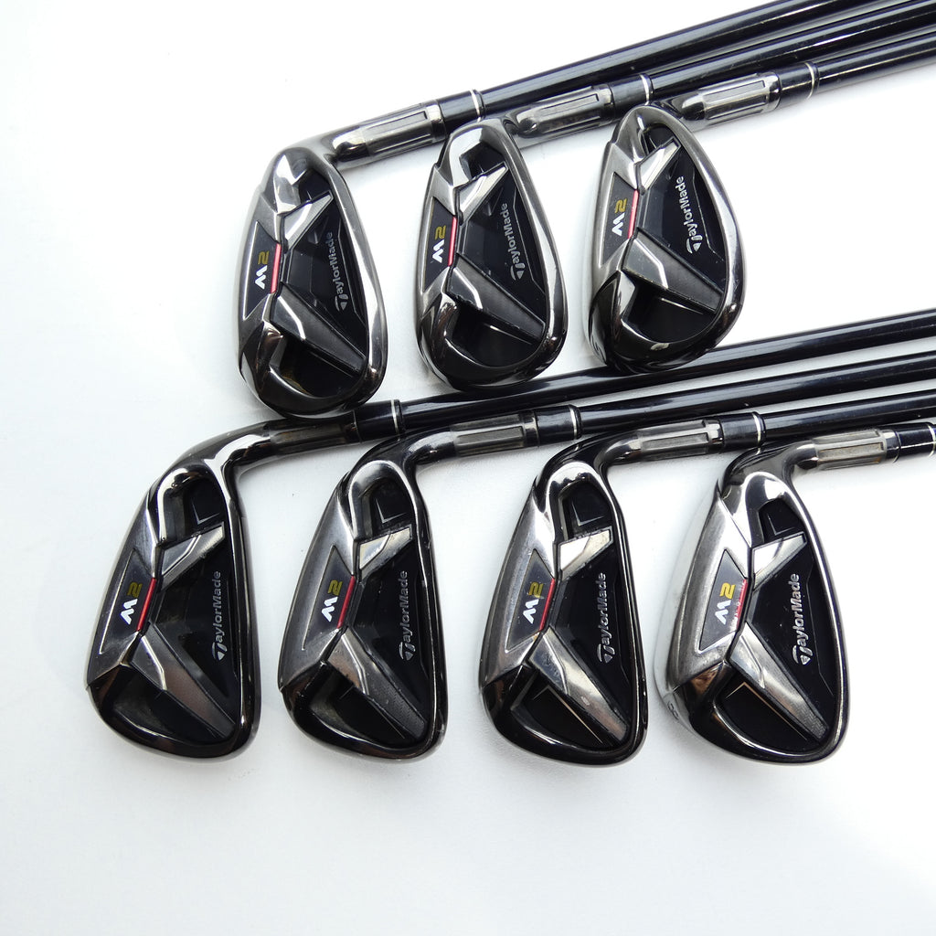 Used TaylorMade M2 2016 Iron Set / 5 - SW / Soft Regular Flex
