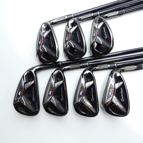 Used TaylorMade M2 2016 Iron Set / 5 - SW / Soft Regular Flex