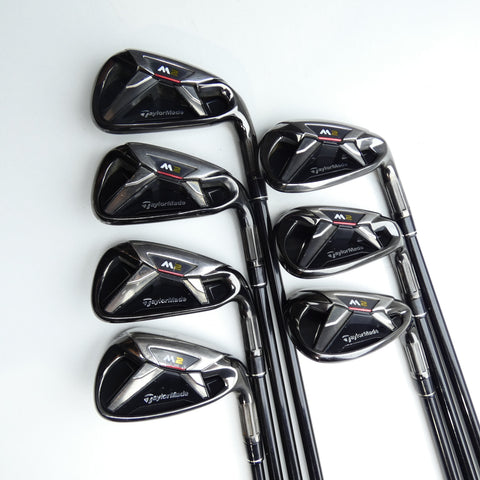 Used TaylorMade M2 2016 Iron Set / 5 - SW / Soft Regular Flex