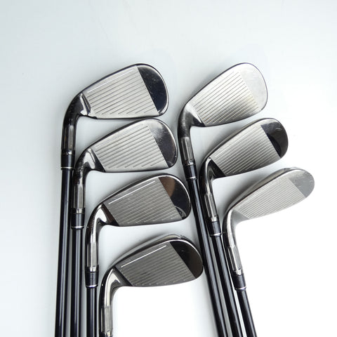 Used TaylorMade M2 2016 Iron Set / 5 - SW / Soft Regular Flex