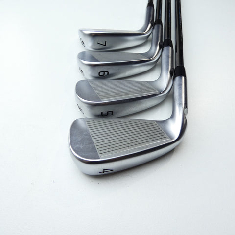 Used Ping i530 Iron Set / 4 - PW / Stiff Flex