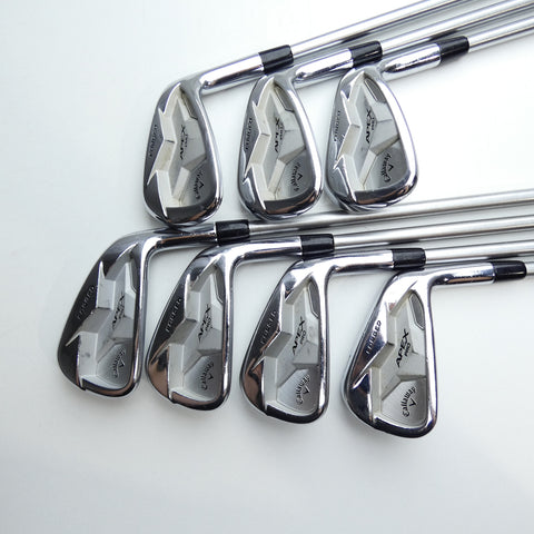Used Callaway Apex Pro 19 Iron Set / 4 - PW / Stiff Flex