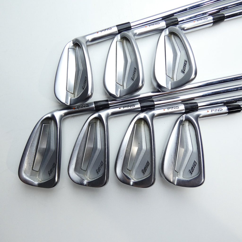Used Ping i210 Iron Set / 4 - PW / Stiff Flex