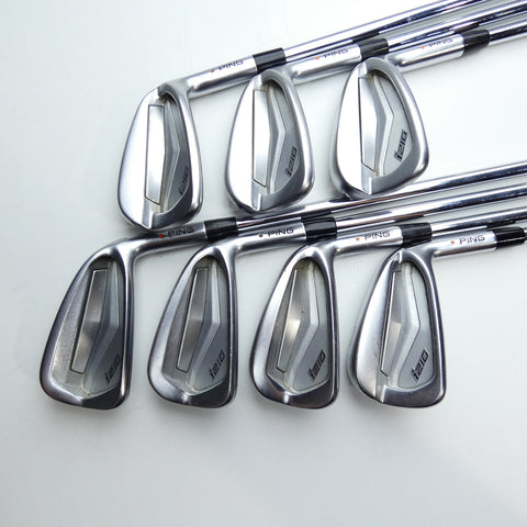 Used Ping i210 Iron Set / 4 - PW / Stiff Flex