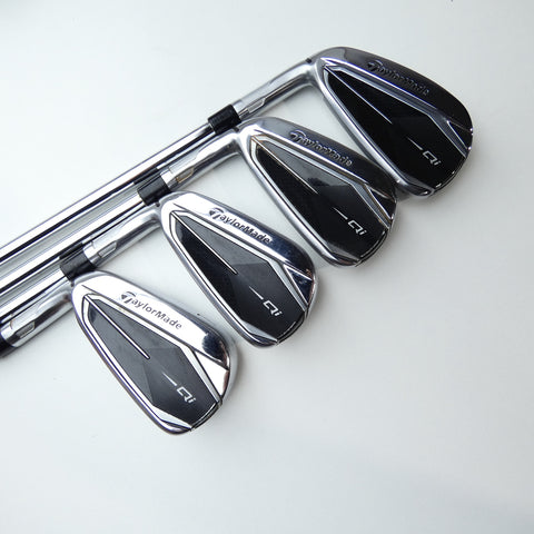 Used TaylorMade Qi Iron Set / 4 - PW / Stiff Flex / Left-Handed