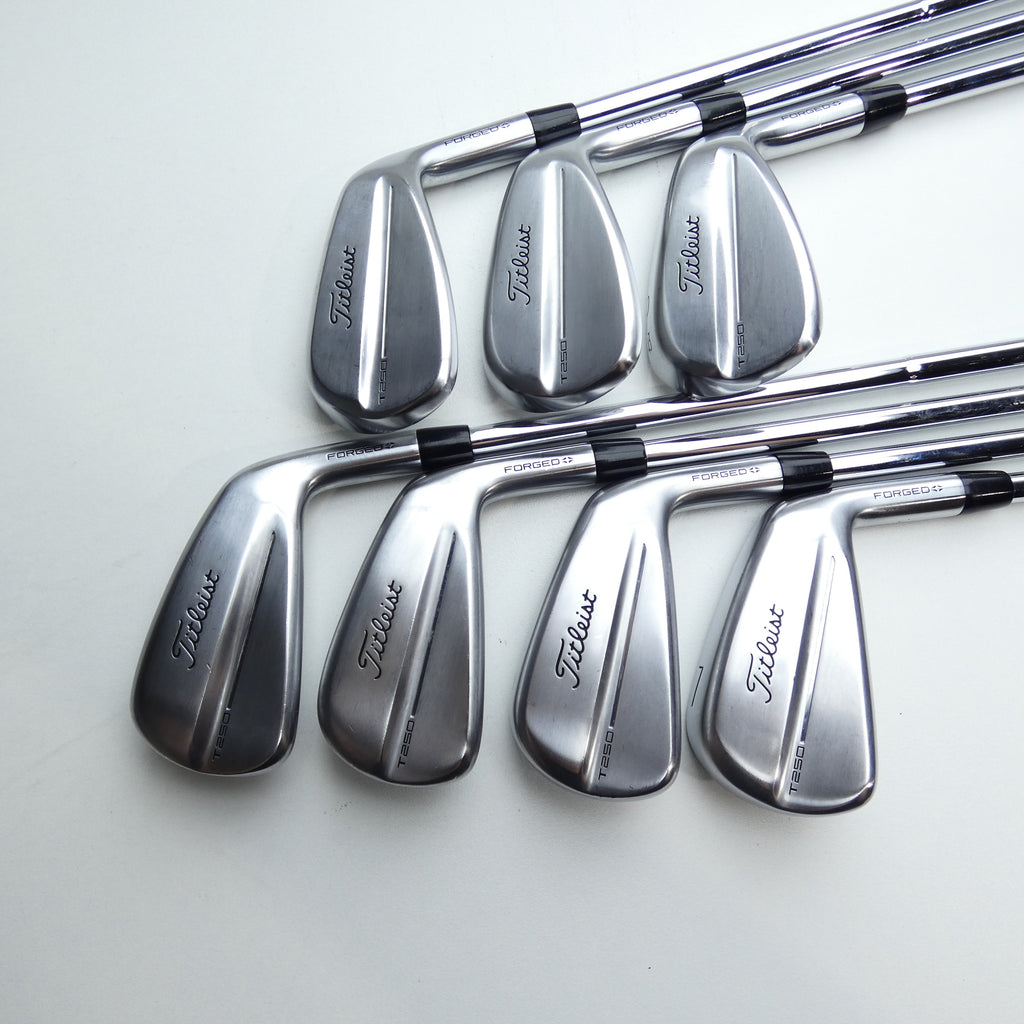 Used Titleist T250 2025 Iron Set / 4 - PW / Stiff Flex