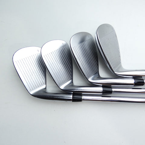 Used TaylorMade RAC MB TP Iron Set / 3 - PW / Stiff Flex