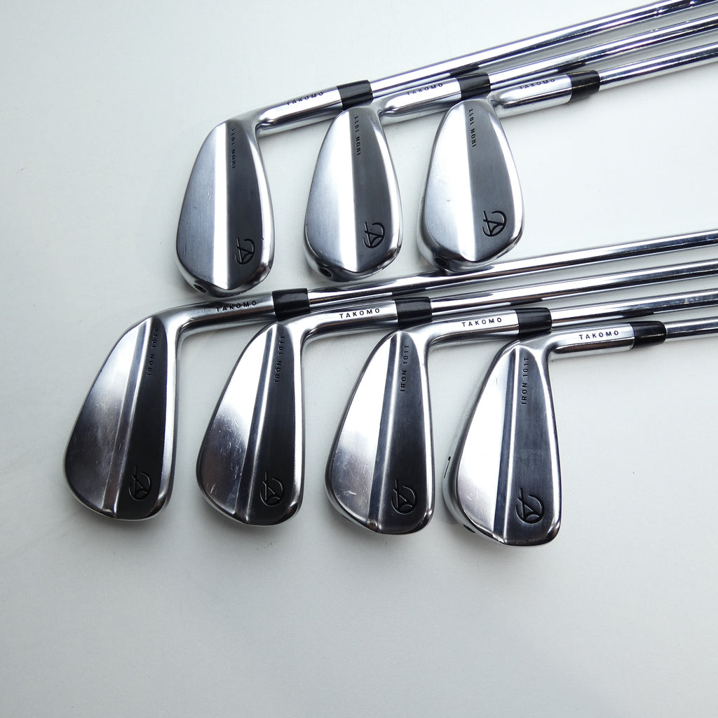 Used Takomo 101T Iron Set / 4 - PW / Stiff Flex
