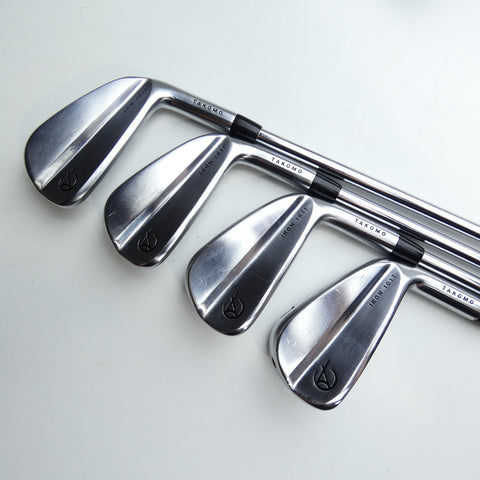 Used Takomo 101T Iron Set / 4 - PW / Stiff Flex