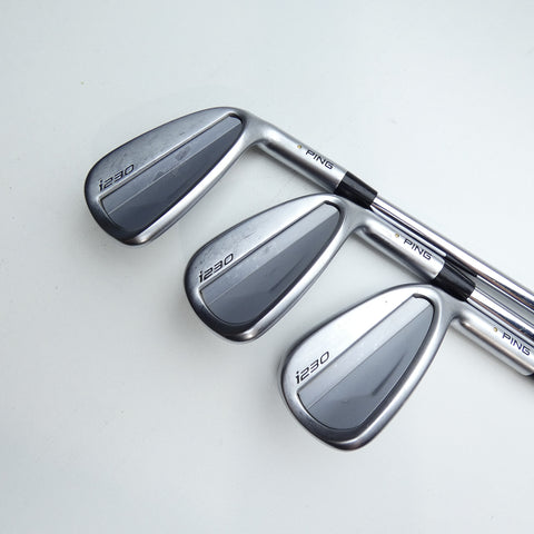 Used Ping i230 Iron Set / 4 - PW / X-Stiff Flex