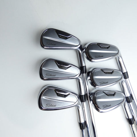 Used Titleist T200 2021 Iron Set / 6 - PW + 48° / Stiff Flex