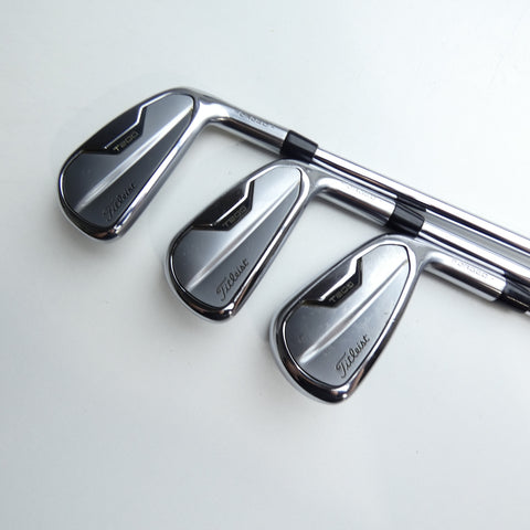 Used Titleist T200 2021 Iron Set / 6 - PW + 48° / Stiff Flex