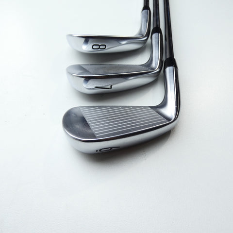 Used Titleist T200 2021 Iron Set / 6 - PW + 48° / Stiff Flex