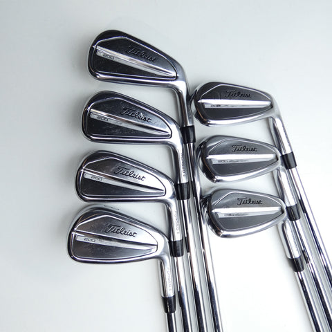 Used Titleist T200 2023 Iron Set / 5 - PW + 48° / Stiff Flex