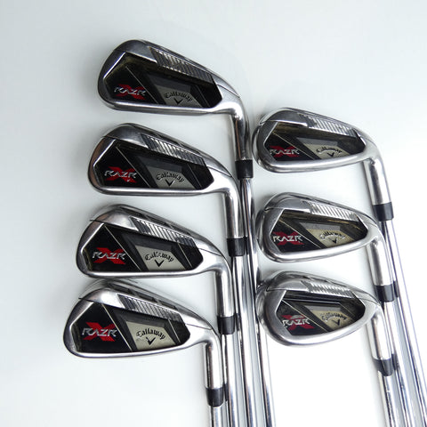 Used Callaway Razr X Iron Set / 5 - SW / Uniflex