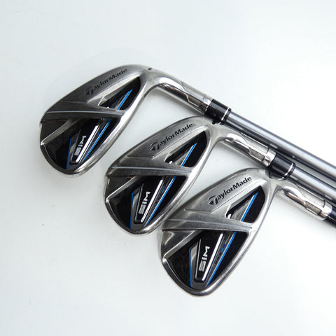 Used TaylorMade SIM Max Iron Set / 5 - PW / Stiff Flex