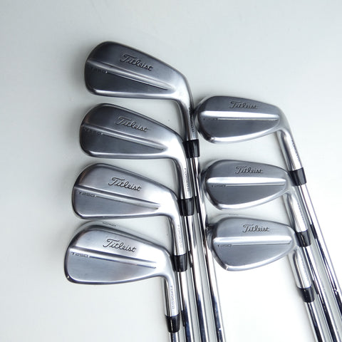 Used Titleist T250 2025 Iron Set / 5 - PW + 48° / X-Stiff Flex