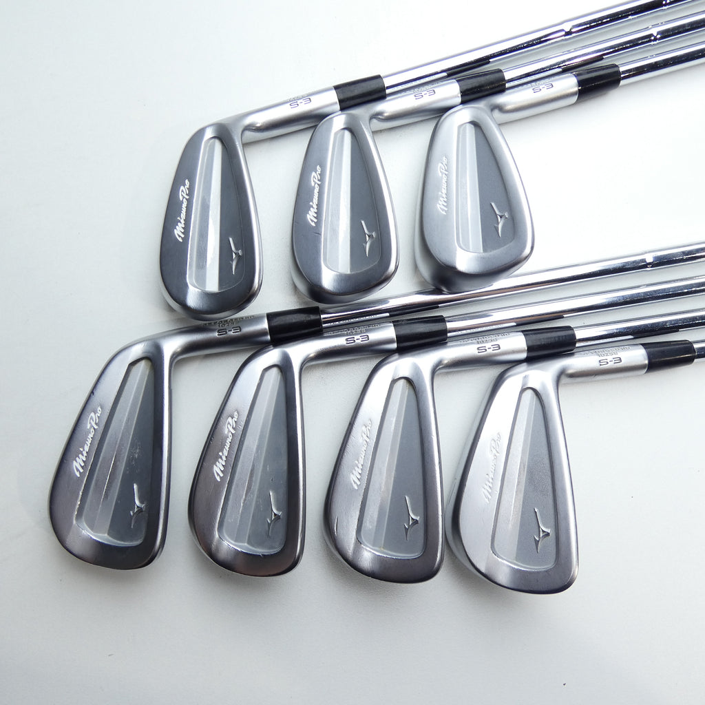 Used Mizuno Pro S-3 Iron Set / 4 - PW / X-Stiff Flex
