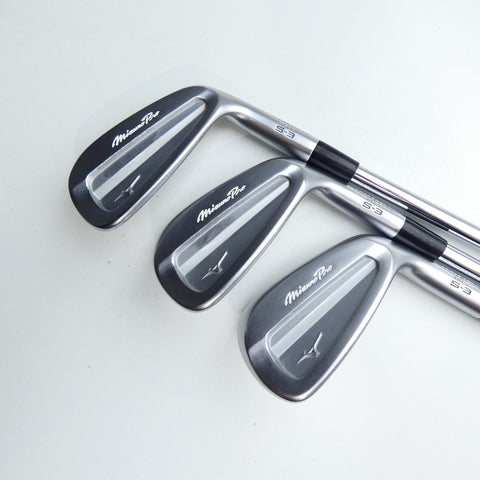 Used Mizuno Pro S-3 Iron Set / 4 - PW / X-Stiff Flex