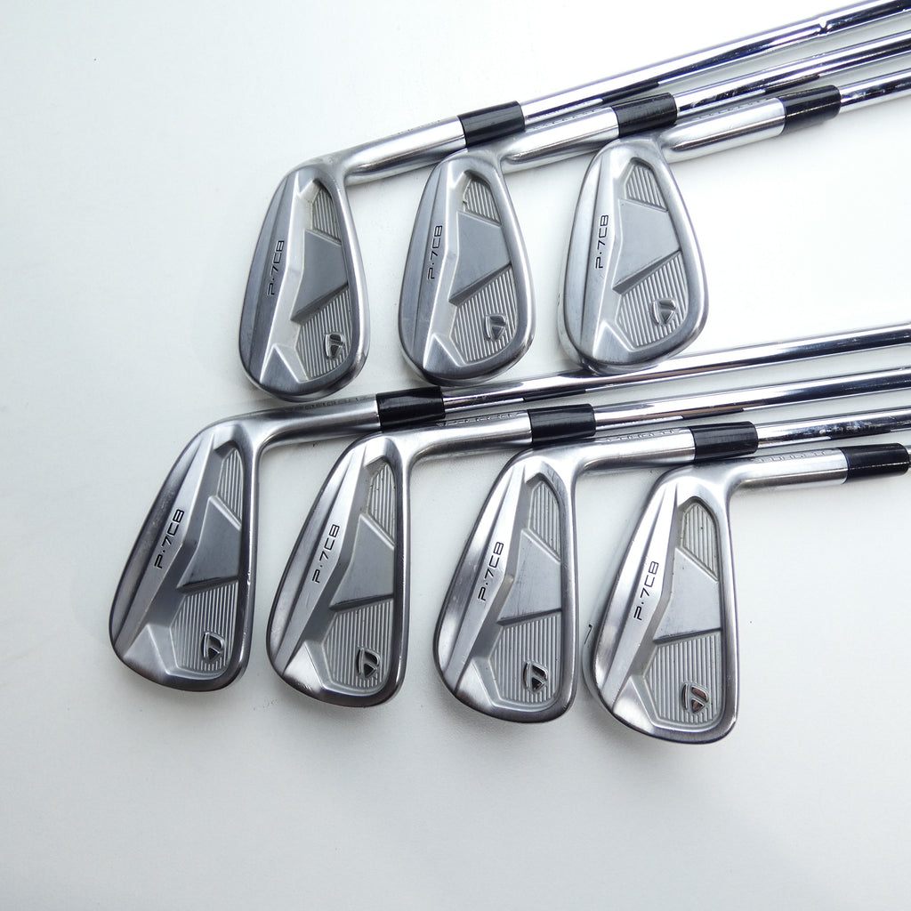 Used TaylorMade P7CB 2024 Iron Set / 4 - PW / Stiff Flex
