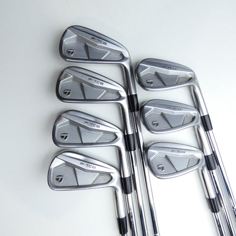 Used TaylorMade P7CB 2024 Iron Set / 4 - PW / Stiff Flex