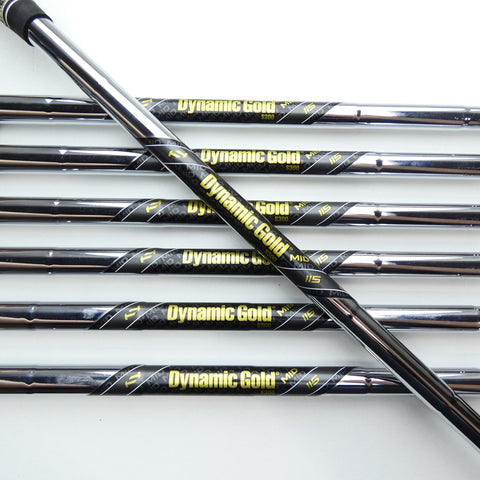 Used TaylorMade P7CB 2024 Iron Set / 4 - PW / Stiff Flex