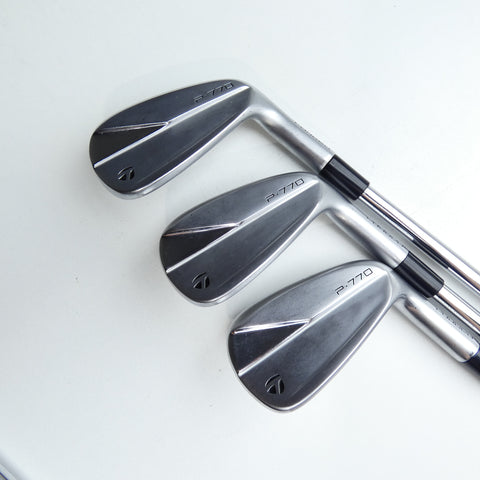 Used TaylorMade P770 2023 Iron Set / 4 - PW / Stiff Flex