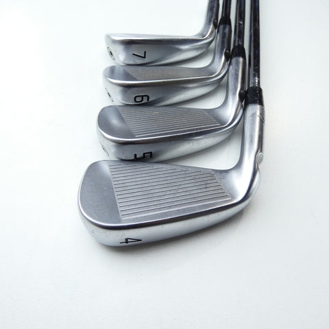 Used Ping i530 Iron Set / 4 - PW / Stiff Flex