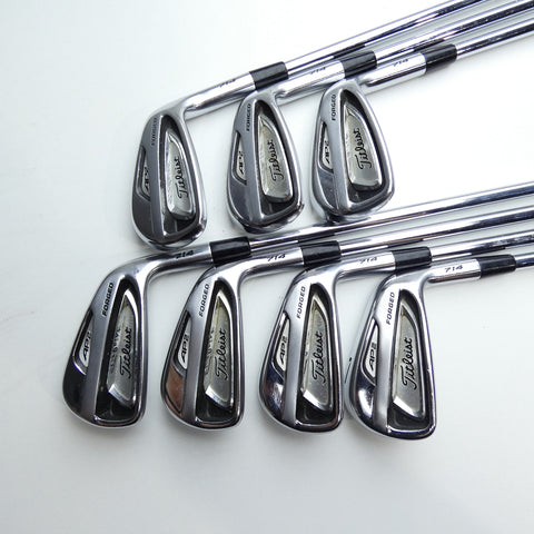 Used Titleist AP2 714 Iron Set / 4 - PW / Stiff Flex