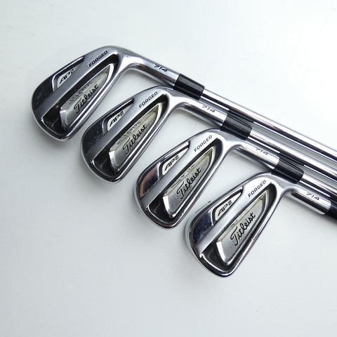 Used Titleist AP2 714 Iron Set / 4 - PW / Stiff Flex