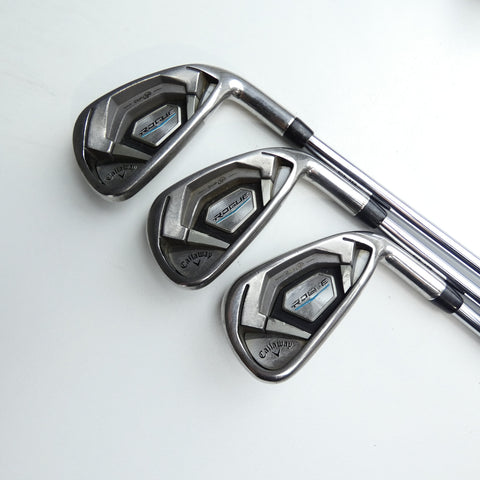 Used Callaway Rogue Iron Set / 5 - PW / Stiff Flex