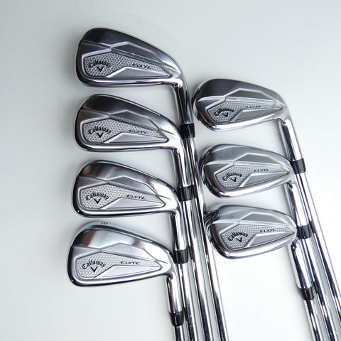Used Callaway Elyte Iron Set / 5 - PW + GW / Stiff Flex