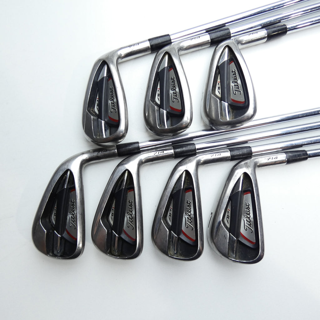 Used Titleist AP1 714 Iron Set / 4 - PW / Regular Flex