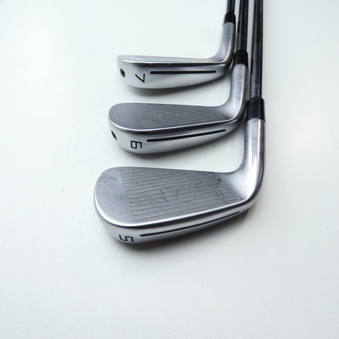 Used TaylorMade P790 2023 Iron Set / 5 - PW / Stiff Flex