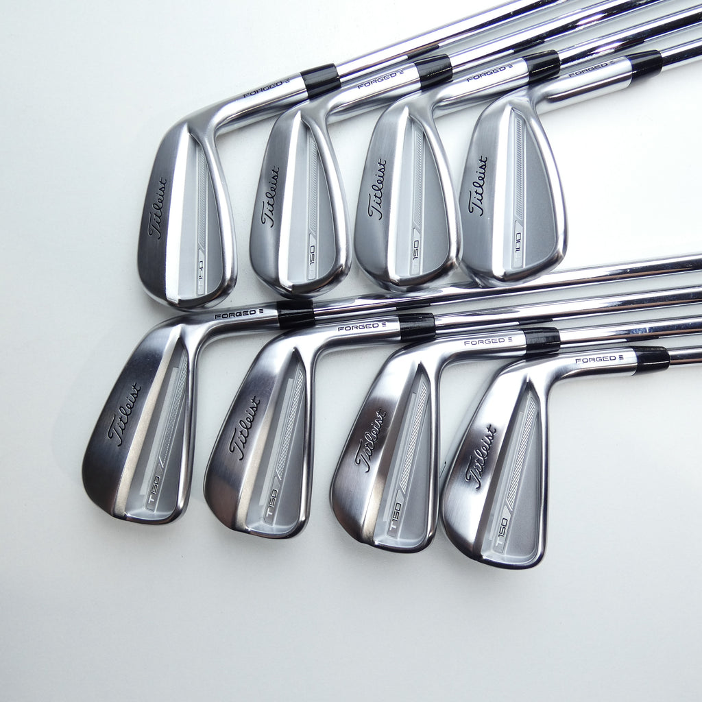 Used Titleist T150 2023 & T100 2023 Combo Iron Set / 4 - PW + 50° / Stiff Flex
