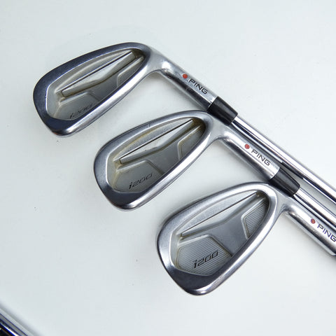 Used Ping i200 Iron Set / 4 - PW / Stiff Flex