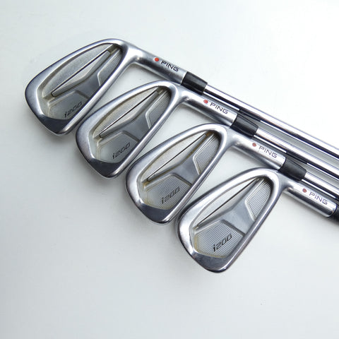 Used Ping i200 Iron Set / 4 - PW / Stiff Flex