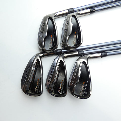 Used Cobra King F6 Iron Set / 6 - PW / Regular Flex
