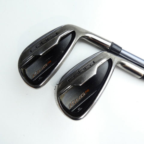 Used Cobra King F6 Iron Set / 6 - PW / Regular Flex
